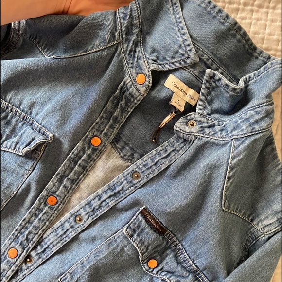 Calvin Klein Jeans Jackets & Blazers - Calvin Klein Jeans denim jean jacket
